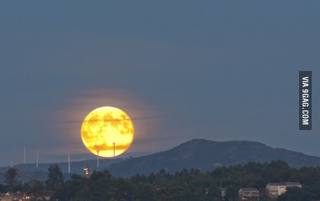 This is actually the Moon. Taken in Spain by Antonio Costa.